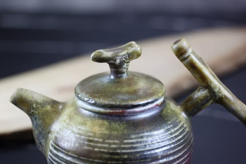 【送禮好物】柴燒茶壺 天然落灰 創作款 名家葉敏祥手工作品