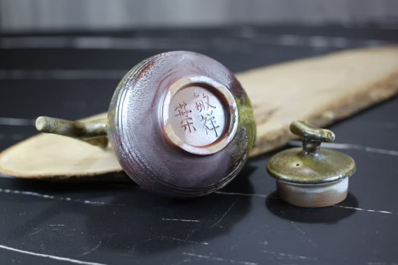 【送禮好物】柴燒茶壺 天然落灰 創作款 名家葉敏祥手工作品