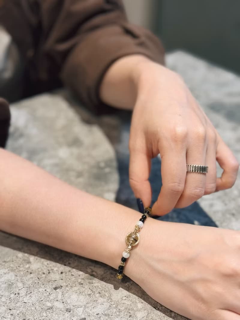 Mimis設計款 木靈 胎毛水晶手鍊