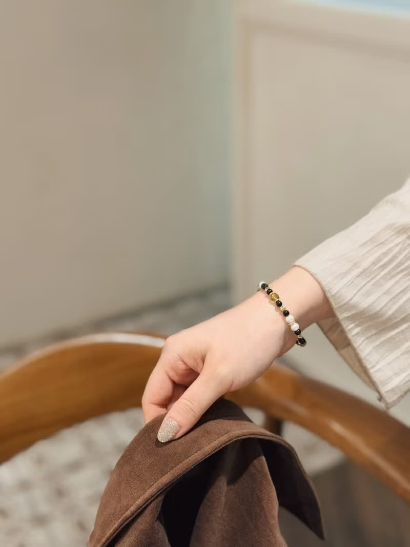 Mimis設計款 木靈 胎毛水晶手鍊