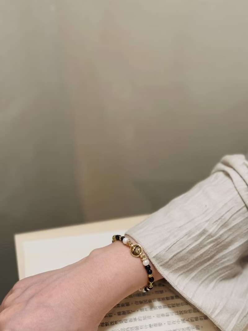 Mimis設計款 木靈 胎毛水晶手鍊