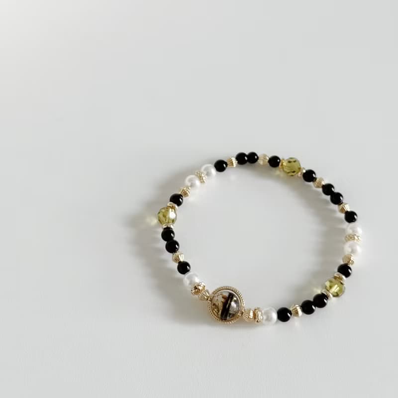 Mimis設計款 木靈 胎毛水晶手鍊