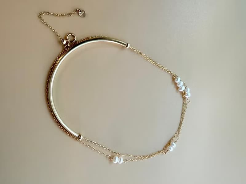 FAYE Paris 流光序曲 / 3ways法式簡約天然淡水珍珠14KGF手鍊項鍊