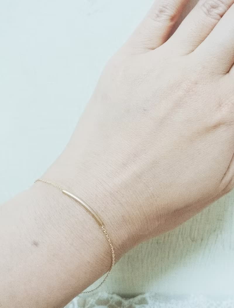 清新脫俗 14K包金手鍊