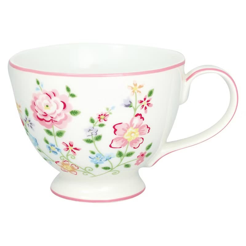 【2件7折】丹麥GreenGate Columbine 拿鐵杯 / 茶杯 / 迷你拿鐵杯