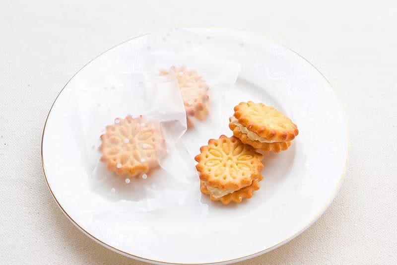 點點磨砂袋裝  小檸檬夾心餅乾 單入 生日分享 創意糖果 聖誕節