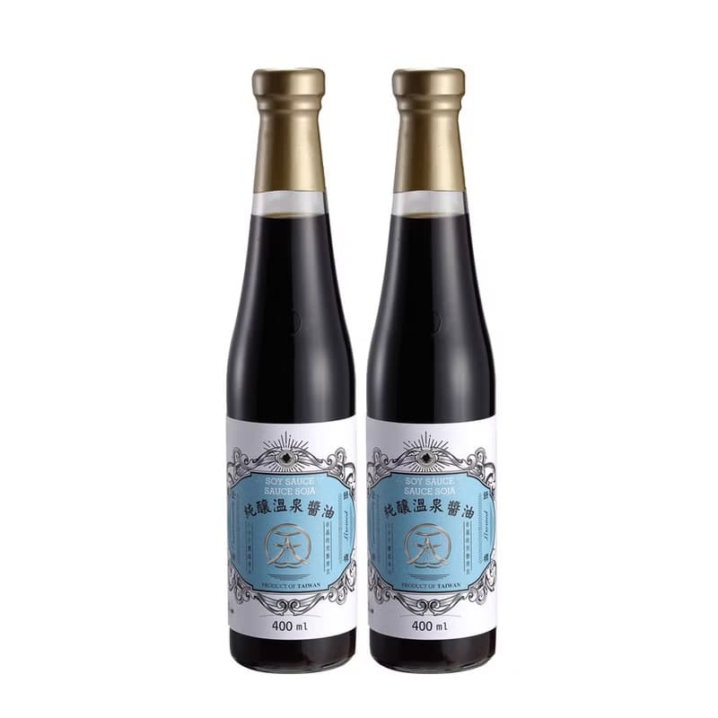 天泉純釀溫泉醬油400ml(雙入組)