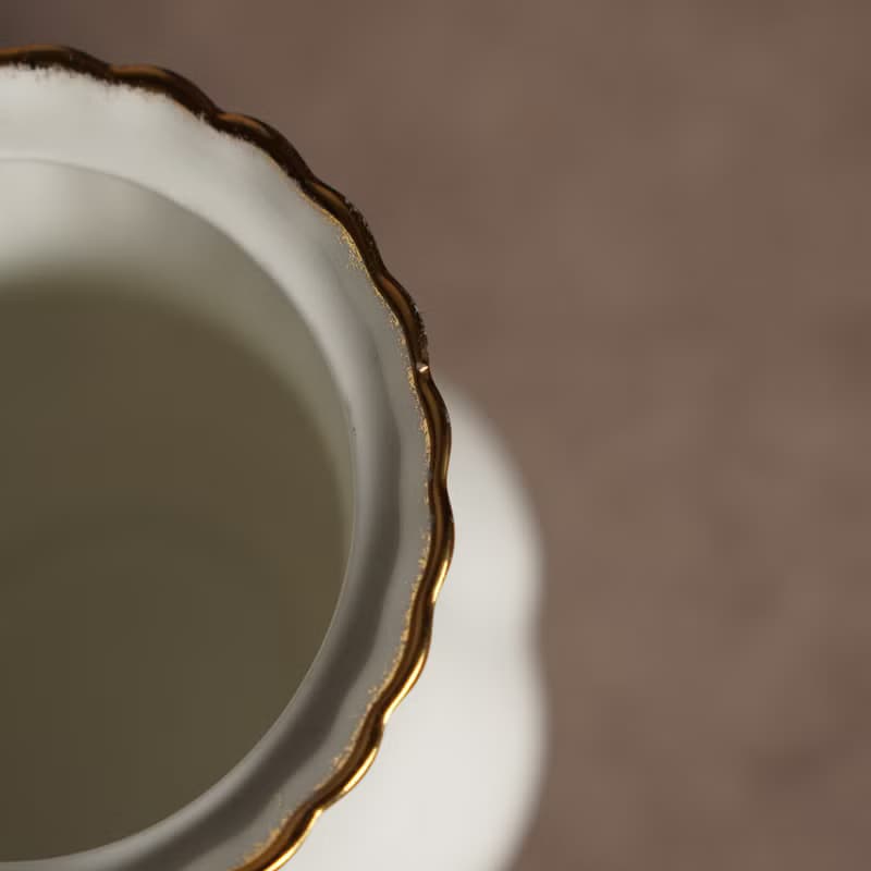 英國Royal Albert鄉村玫瑰22K金雙人午茶組(壺+杯+碟+盤)老鎮玫瑰