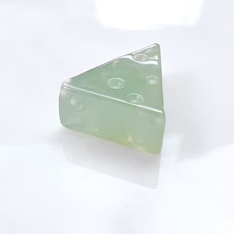 冰種翡翠起司 | 天然A貨翡翠 | 送禮