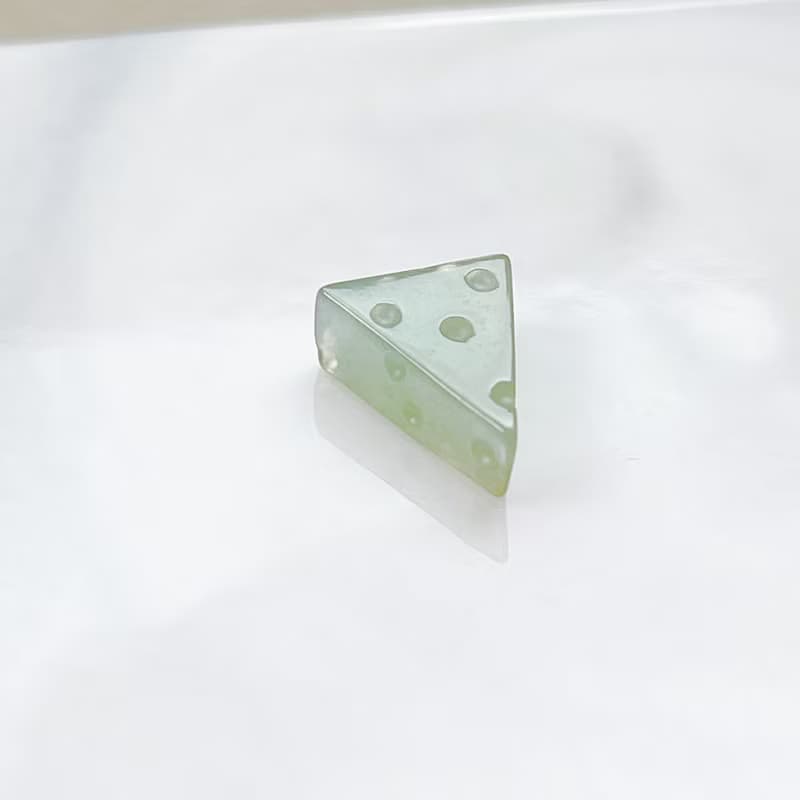 冰種翡翠起司 | 天然A貨翡翠 | 送禮