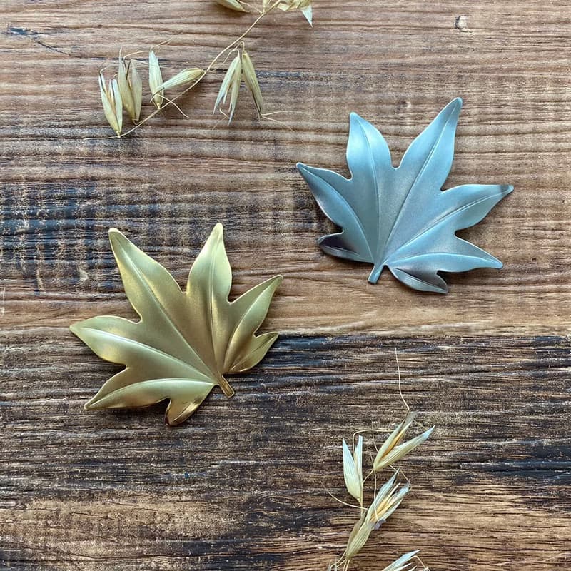 日本【SALUS 佐藤金屬】楓葉筷架