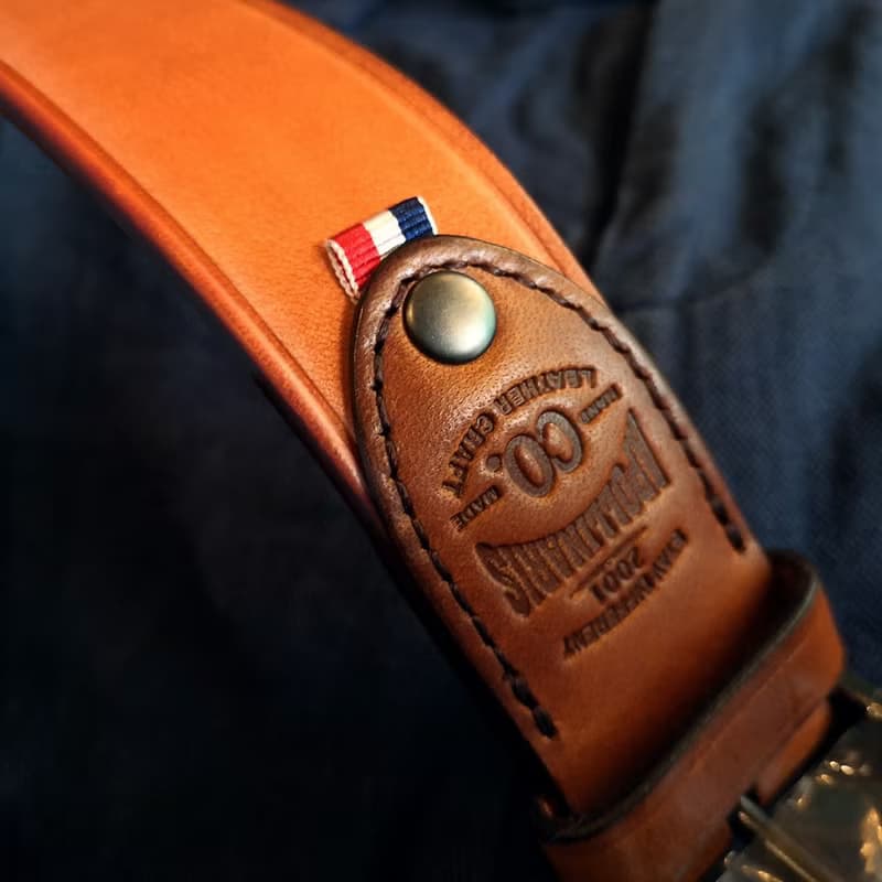 義大利植鞣牛皮帶 真皮腰帶 美式針扣男士休閑褲帶【可刻英文名】