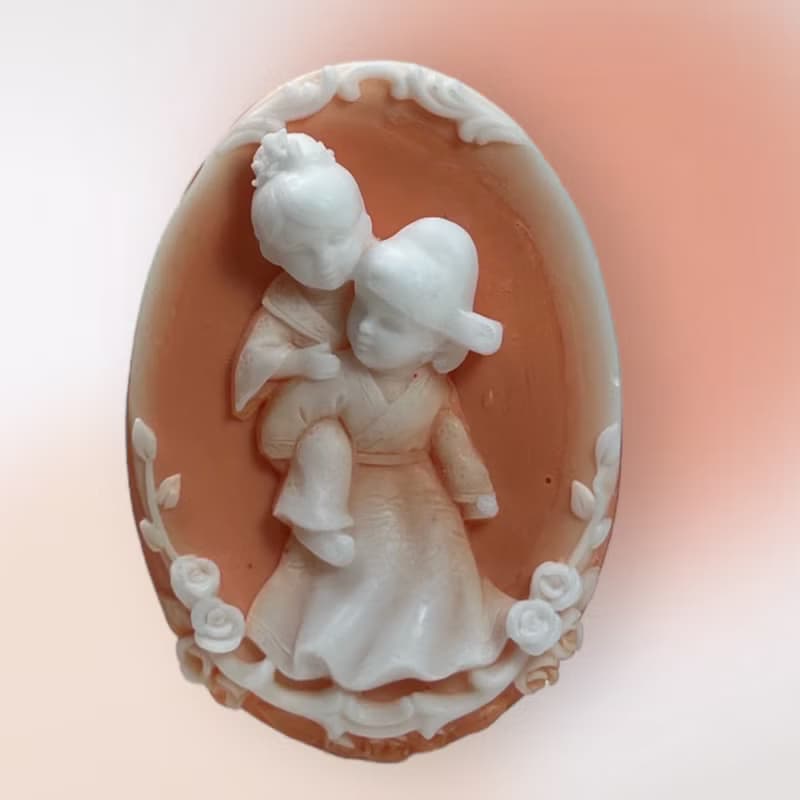 精油香氛皂 婚禮進行曲(古風) 手工皂 精緻雕工搭配各式精油香氛
