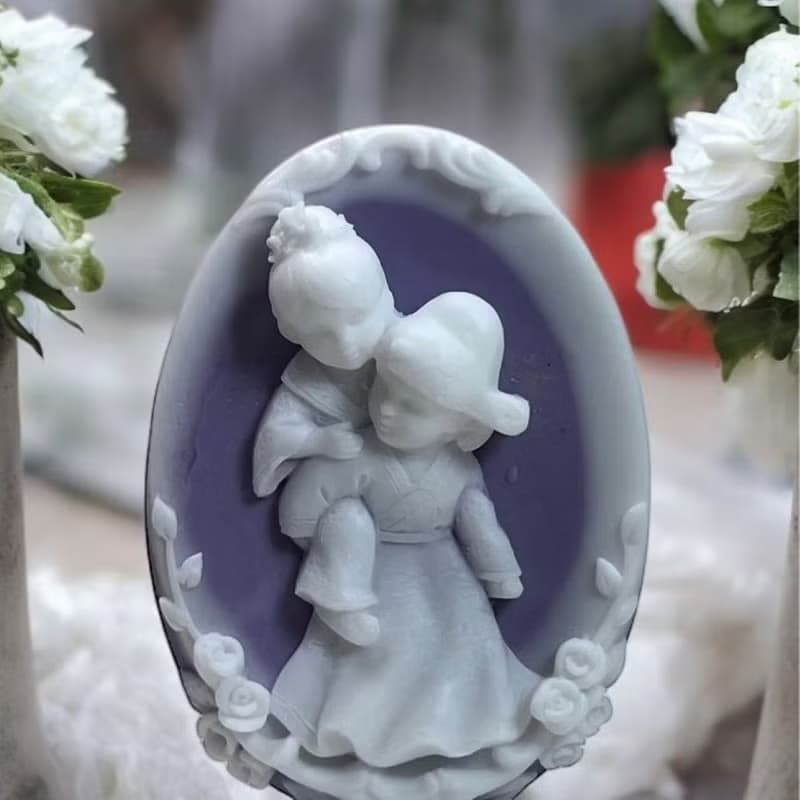 精油香氛皂 婚禮進行曲(古風) 手工皂 精緻雕工搭配各式精油香氛