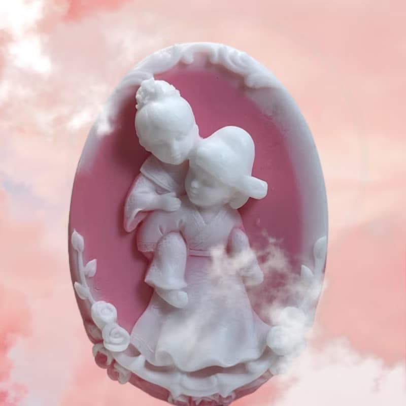 精油香氛皂 婚禮進行曲(古風) 手工皂 精緻雕工搭配各式精油香氛