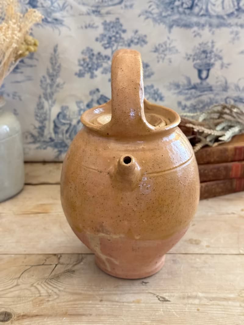 40371-迷人法國普羅旺斯古董陶罐