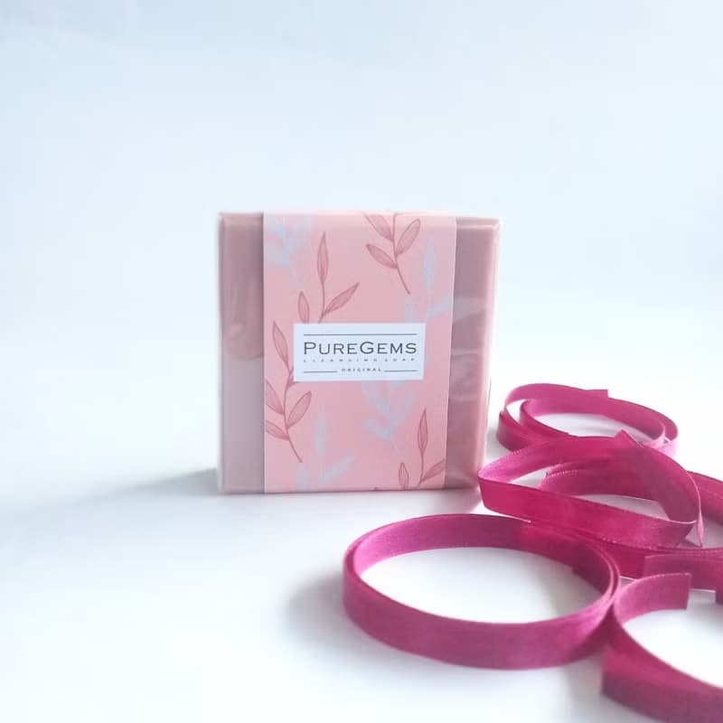 PUREGEMS。愛的季節。溫暖心意。手工皂禮盒。 2入組合