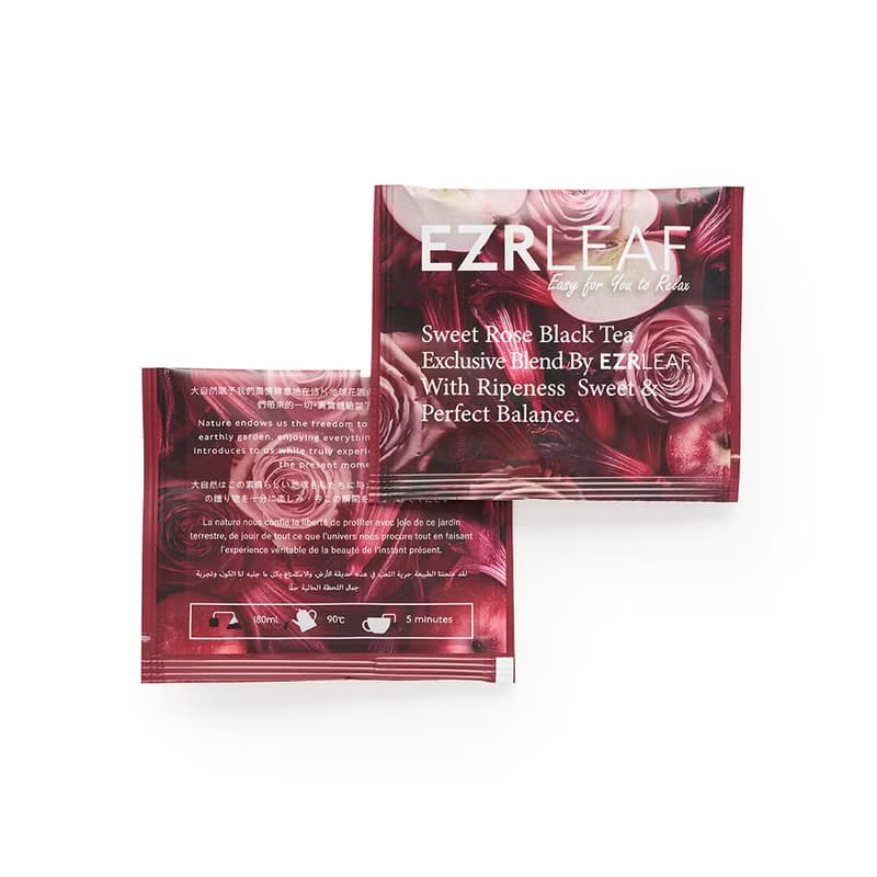 一澤茶【EZR Leaf】低咖啡因/甜玫紅茶/8入盒裝/12入袋裝/散茶50g