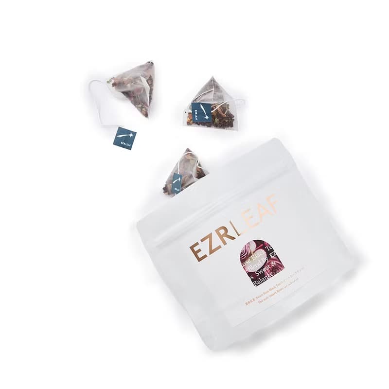 一澤茶【EZR Leaf】低咖啡因/甜玫紅茶/8入盒裝/12入袋裝/散茶50g