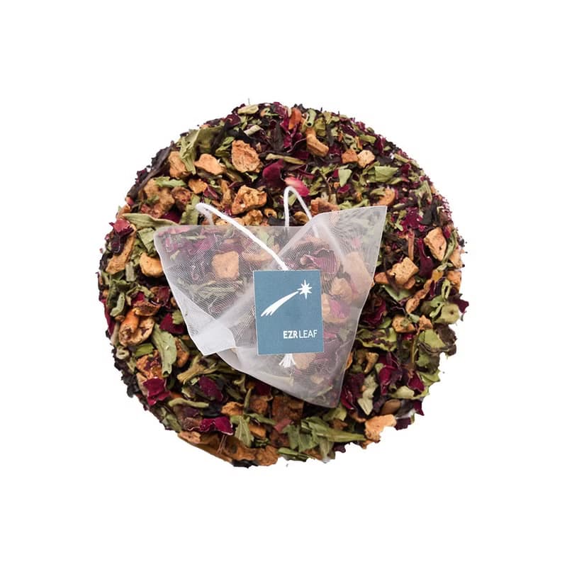 一澤茶【EZR Leaf】低咖啡因/甜玫紅茶/8入盒裝/12入袋裝/散茶50g