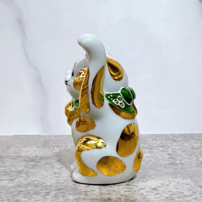 【金翠招福】日本九谷燒招財貓 | 金盛2.8號