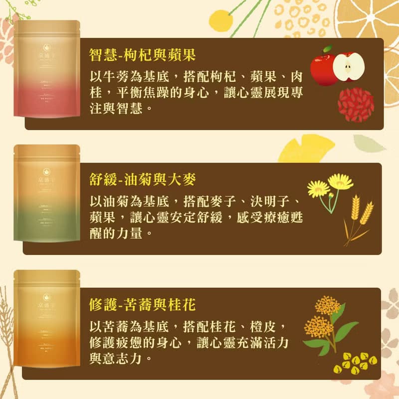 京盛宇【茶包】寧靜-薰衣草國寶茶 4g x10入(無咖啡因茶)