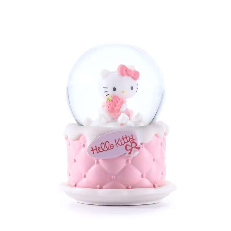 Hello Kitty 公主生日Party 水晶球音樂盒生日聖誕交換禮物三麗鷗