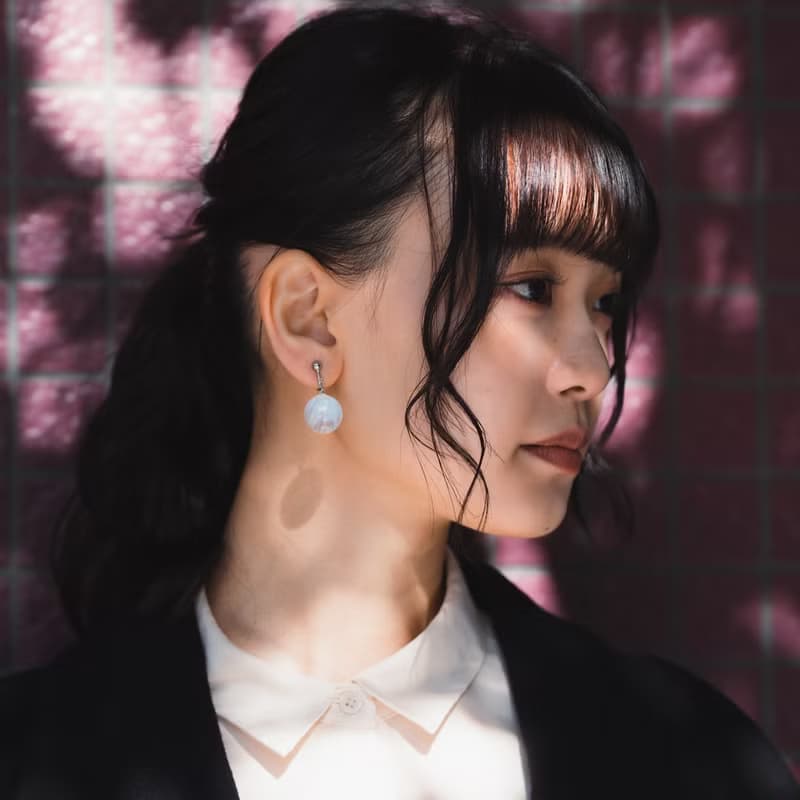 ORBピアス/イヤリング -Aurora Pearl-