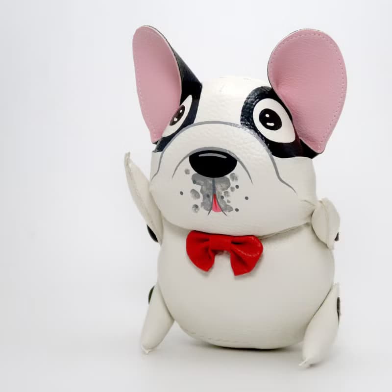 Frenchbulldog doll ,fat little french bulldog , handmade doll for animals lovers