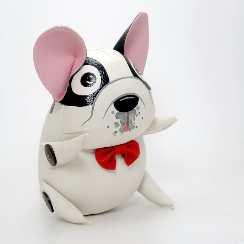 Frenchbulldog doll ,fat little french bulldog , handmade doll for animals lovers