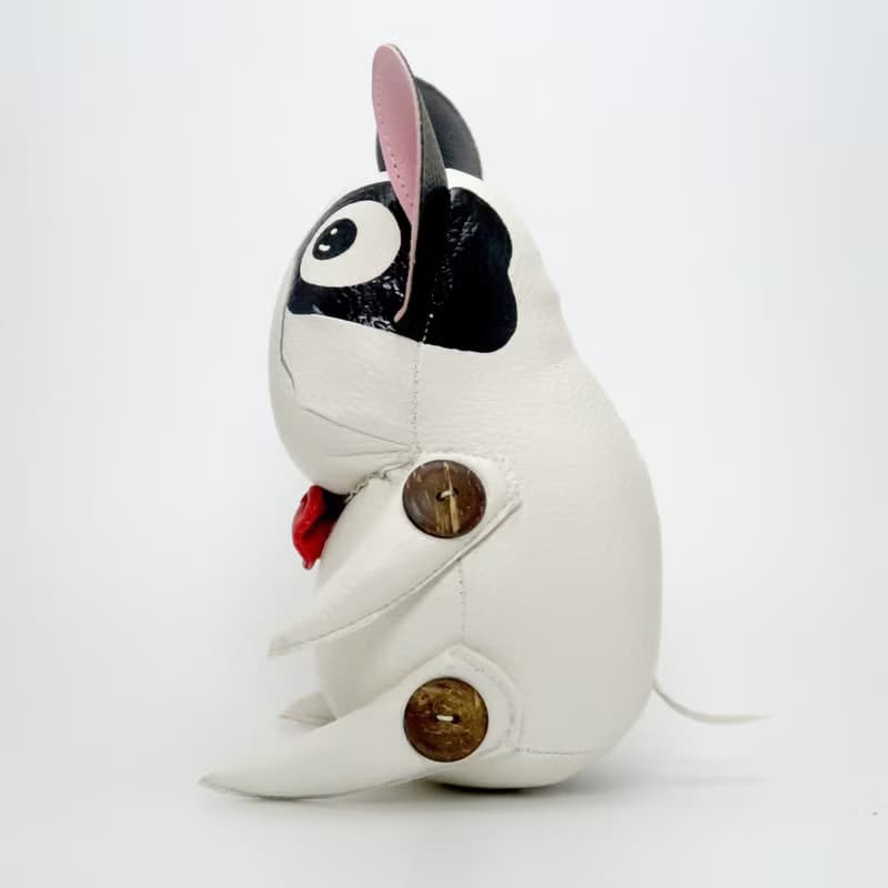Frenchbulldog doll ,fat little french bulldog , handmade doll for animals lovers