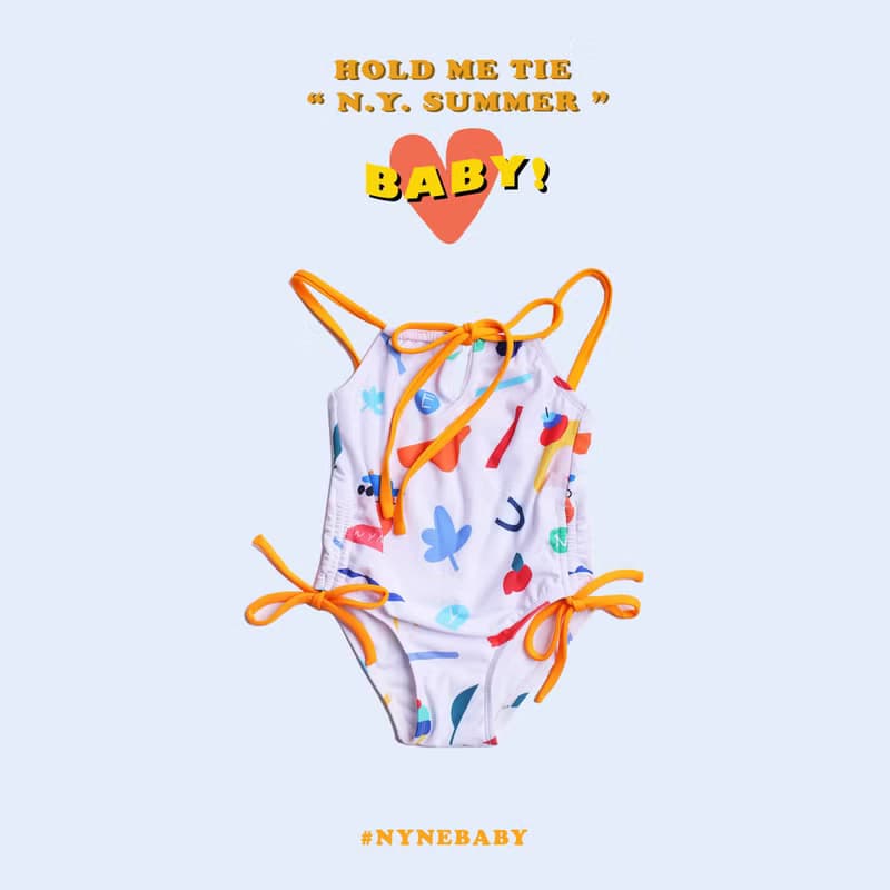 Hold Me Tie : One piece : N.Y.White Summer