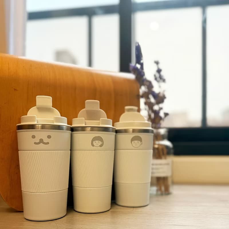 【24H出貨】不銹鋼咖啡杯510ML保溫杯 聖誕情人禮物 附送手提小袋