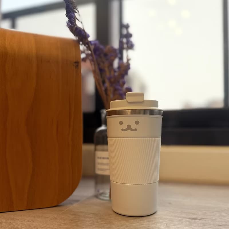 【24H出貨】不銹鋼咖啡杯510ML保溫杯 聖誕情人禮物 附送手提小袋