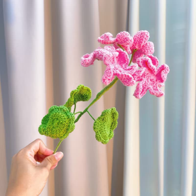 天蠍座鉤織花束