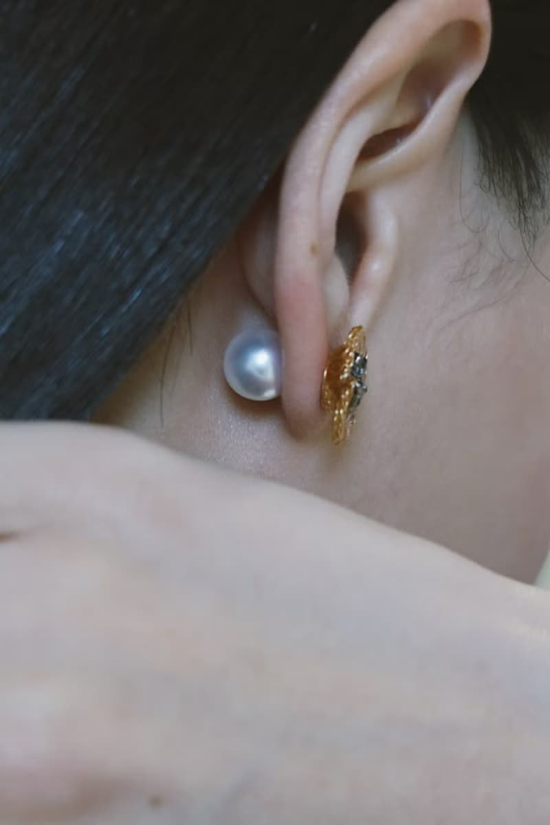 小金雪花耳環 夾式耳環 耳夾 925銀針 新娘耳環 婚禮 小耳環 上班