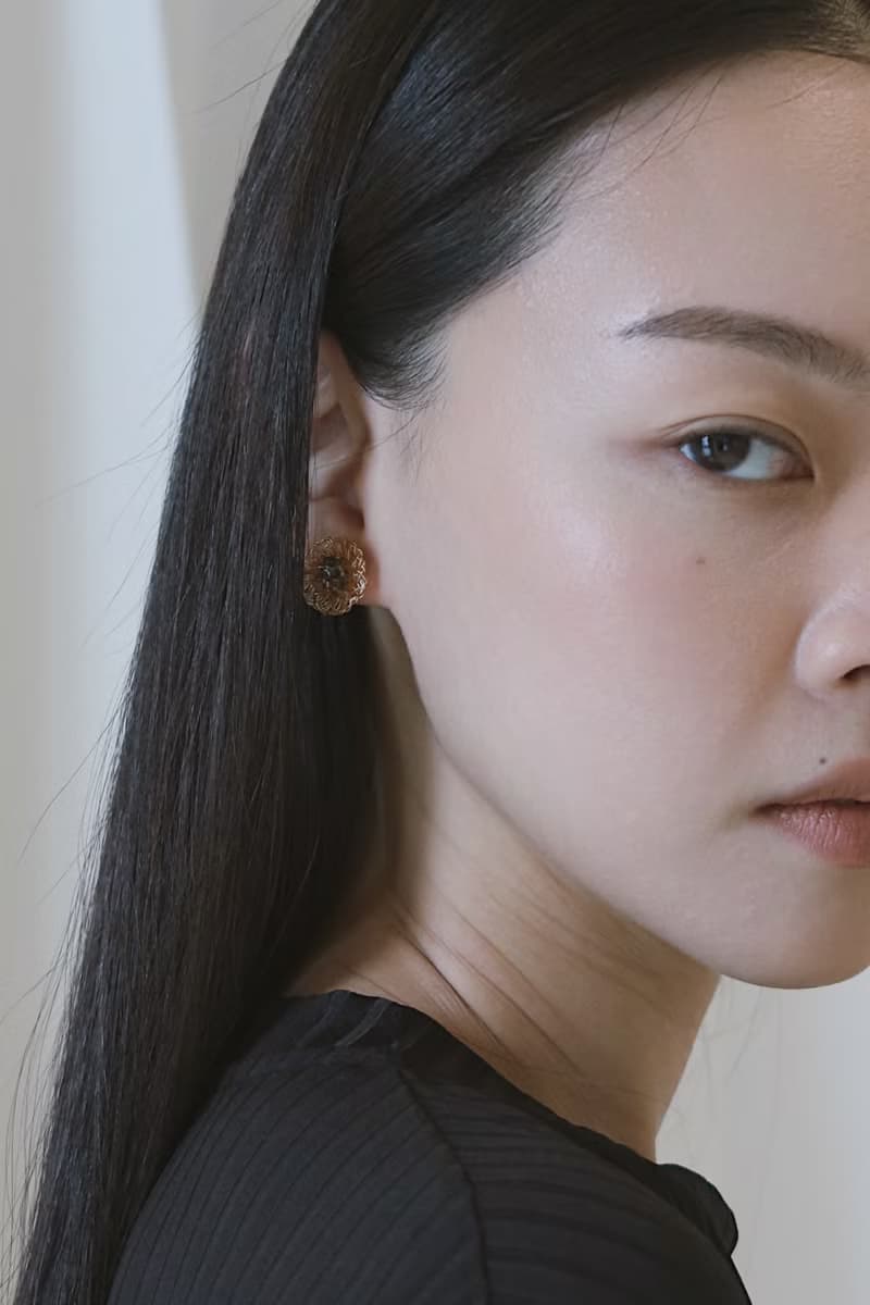 小金雪花耳環 夾式耳環 耳夾 925銀針 新娘耳環 婚禮 小耳環 上班
