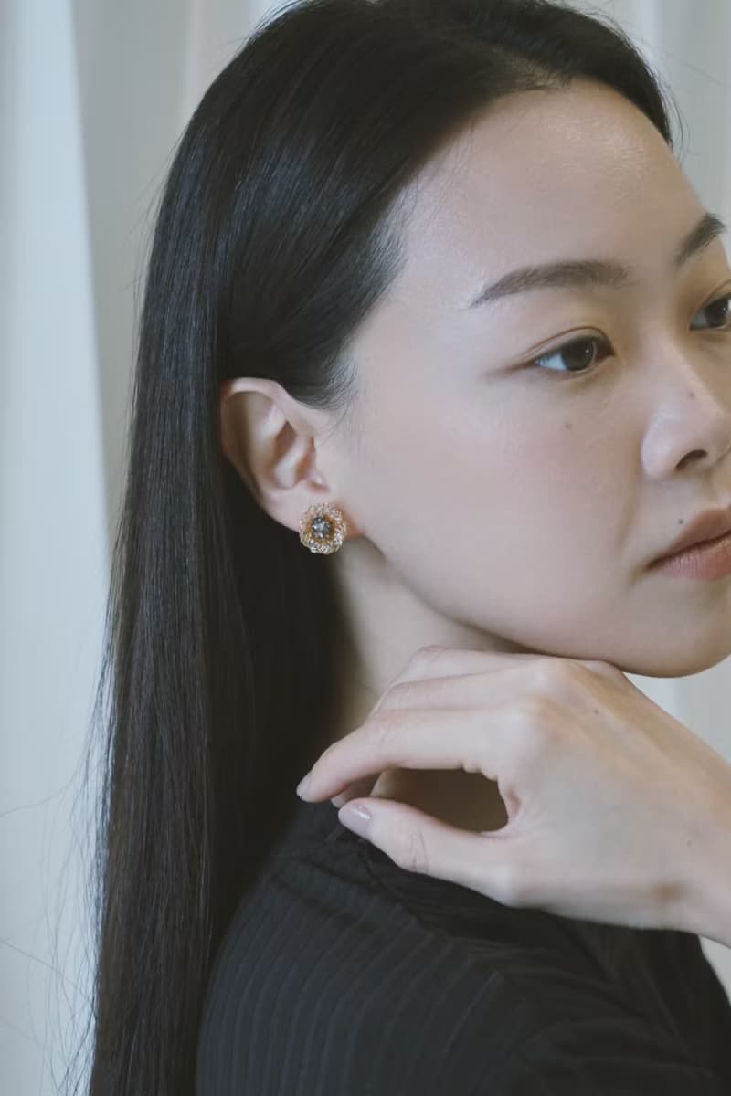 小金雪花耳環 夾式耳環 耳夾 925銀針 新娘耳環 婚禮 小耳環 上班