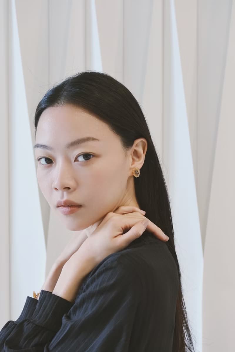 小金雪花耳環 夾式耳環 耳夾 925銀針 新娘耳環 婚禮 小耳環 上班