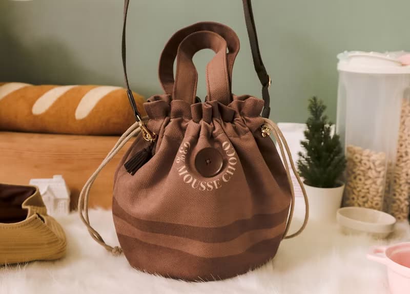 【聖誕禮物】63% 慕斯巧克力小包 深巧克力色 水桶包