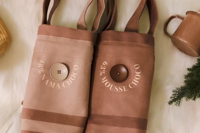 【聖誕禮物】63% 慕斯巧克力小包 深巧克力色 水桶包