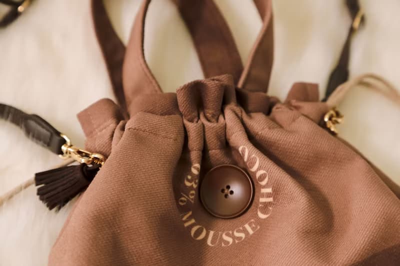 【聖誕禮物】63% 慕斯巧克力小包 深巧克力色 水桶包