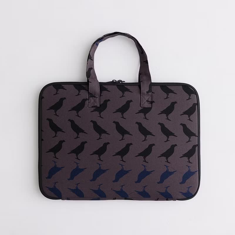 13吋筆電收納包/電腦包-差旅款/台灣八哥5號/工匠灰黑 筆電包