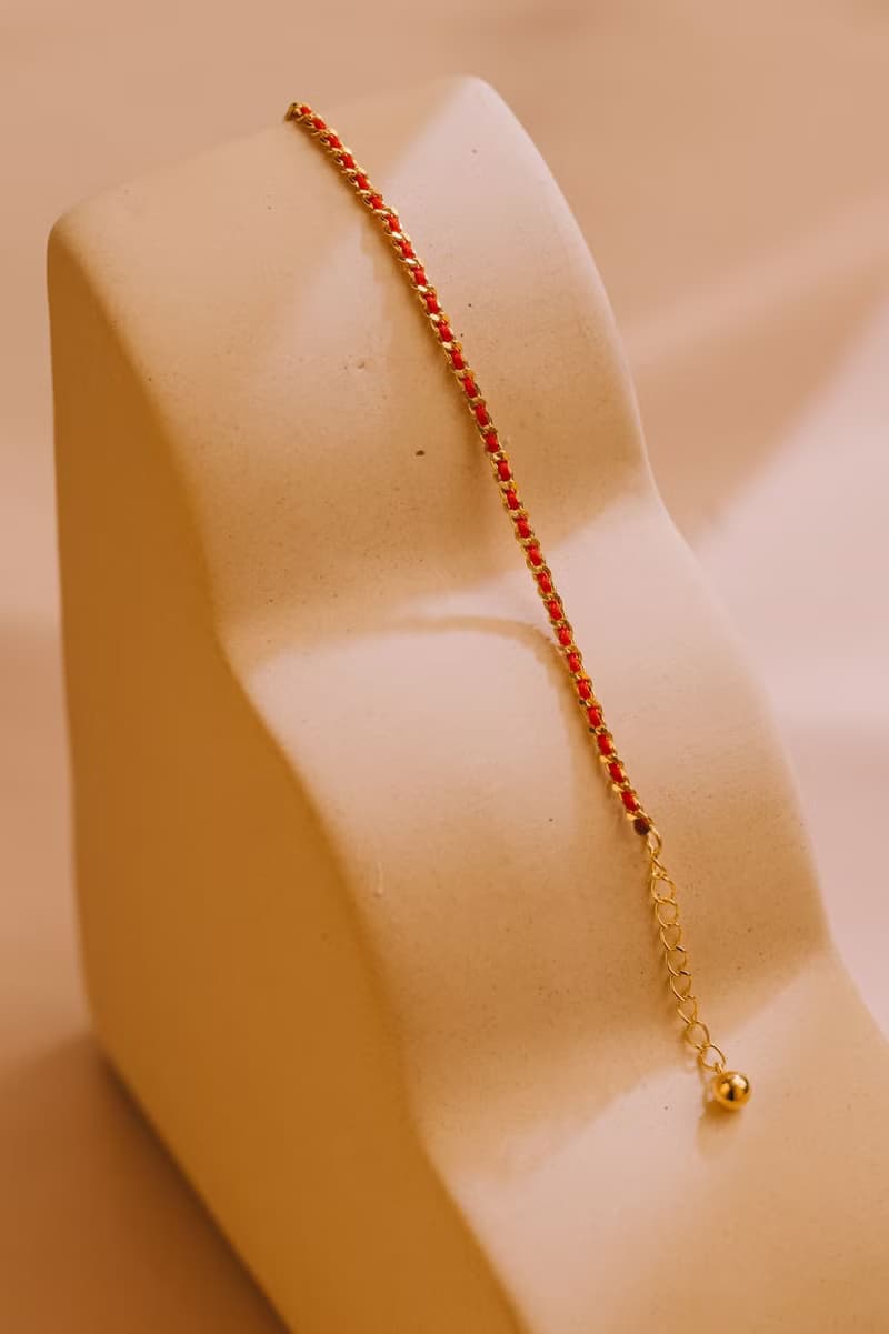 【Pinkoi 線下活動預購商品】999純金幸運手鍊 情侶手環 手鍊