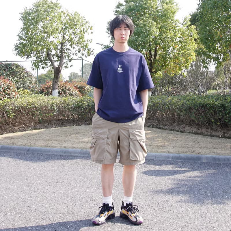 印花寬松版型日系短袖夏季T恤 最新款 福利清倉