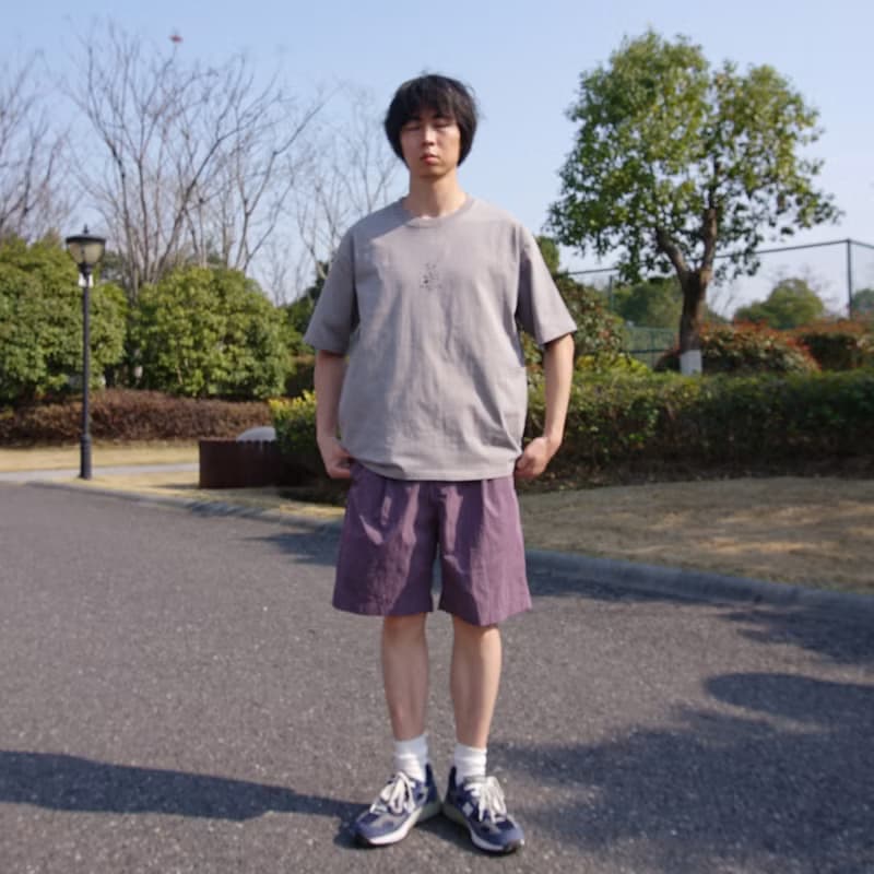 印花寬松版型日系短袖夏季T恤 最新款 福利清倉
