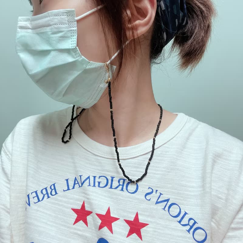 金屬工業黑 項鍊 眼鏡鍊 手鍊 口罩鍊 耳機鍊