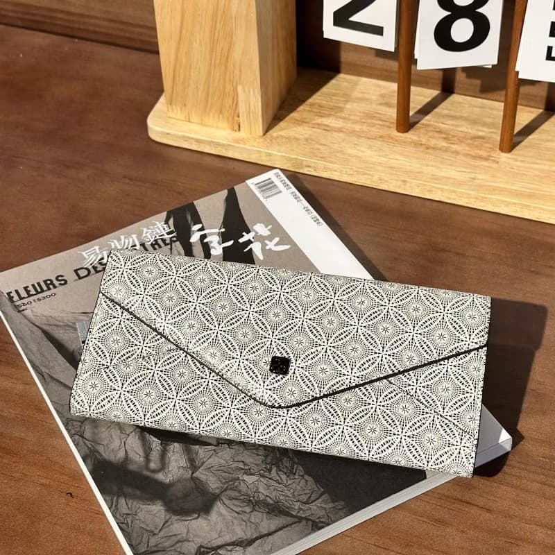 Tosca | Envelope CC Wallet 真皮卡套/長錢包/零錢-黑圈