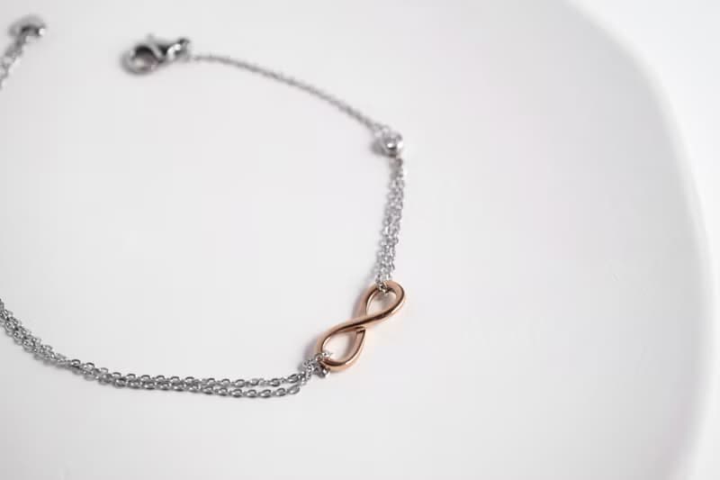 無限之旅。雙層手鍊