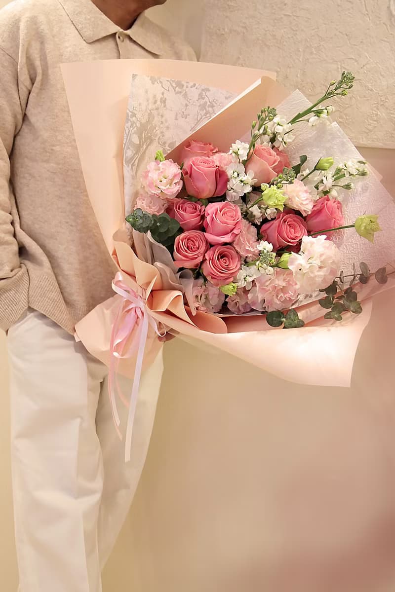 Love Story  奢華粉紅玫瑰花束 (大) 情人節送禮推薦